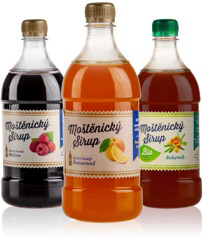 New bottle designs of Mostenicky sirup